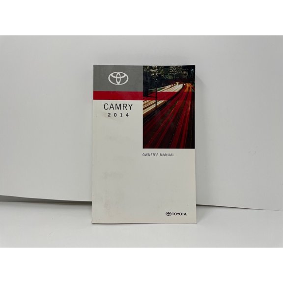 2014 Toyota Camry Owners Manual OEM I03B48005