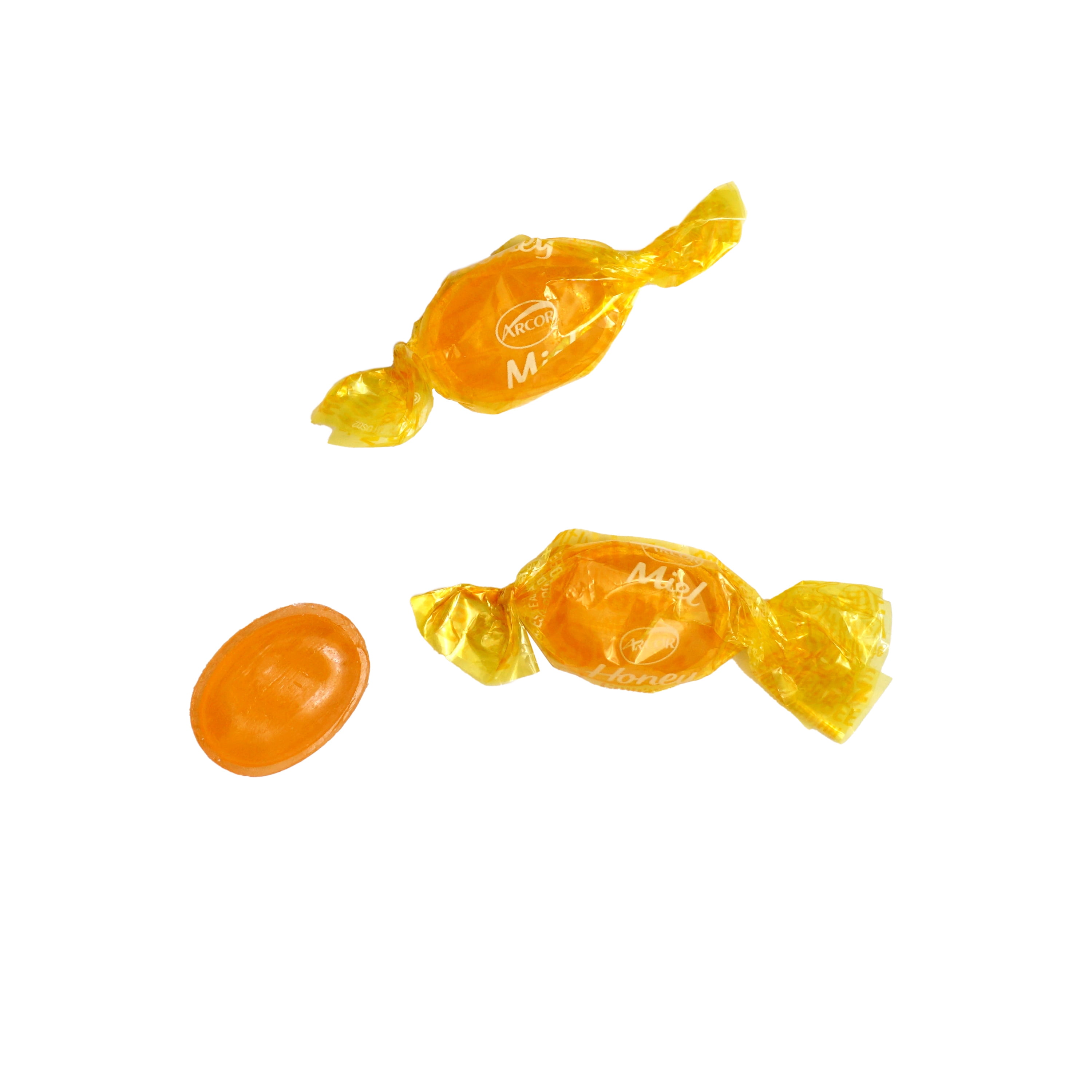 Honey Candy, 5 Pound Bulk Candy, Honey Candy Filled Honey, Honey Hard Candy, Honey Candy Individually Wrapped, The Hampton Popcorn & Candy Company
