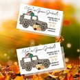 thumbnail image 6 of Fall Youve Been Ducked Halloween Tags Cards Leopard and Pumpkins  50 Pack  Duck Duck SUV #Duckduck Car Game for Rubber Ducks to Place on car You Have Been ducked Autumn Cards Orange Teal Cheetah, 6 of 8