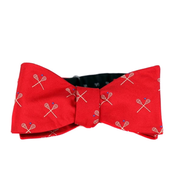 BuyYourTies - Mens Aficionado Self Tie Bow Tie - Red
