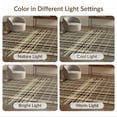 thumbnail image 7 of ODIKA Alfombras Interlocking Stripe Motif Rectangular Para Habitacion Non-Slip Chair-Friendly for Dining Room, Under Table, Home Office, 7 of 7