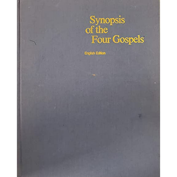 Pre-Owned Synopsis of the Four Gospels (Hardcover) 0826705006 9780826705006