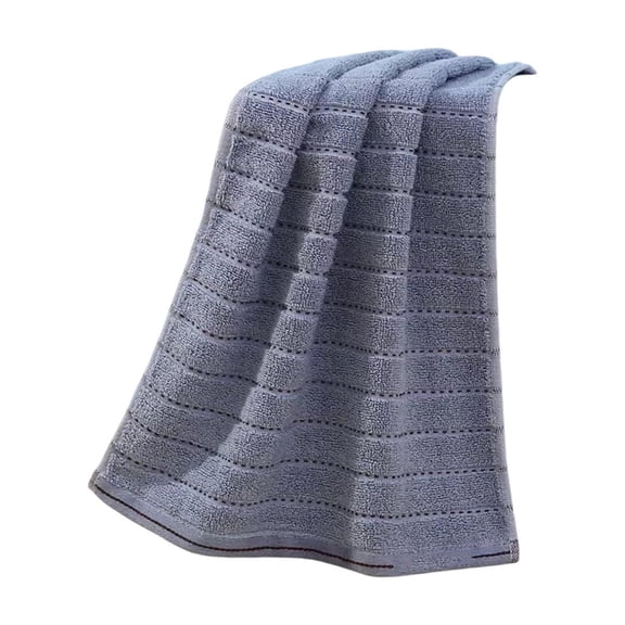 WWG Polyester Bath Towel, Quick Dry Highly Absorbent Towel, Soft Coral Lint Free Bathroom Towel, 74x33cm, for Bathroom, Beach, Camping, Includes 1 Towel
