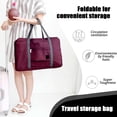 thumbnail image 5 of Large Capacity Foldable Travel Storage Bag with Reinforced Handle & Trolley Sleeve – Durable Portable Organizer for Luggage and Trips, 5 of 5
