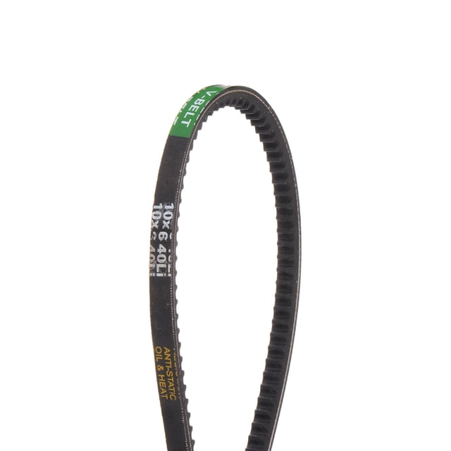 Unique Bargains 640mm Inner Girth 10mm Width Cogged V Belts Rubber Drive Belt for Power Transmission 2 Pack