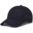 thumbnail image 1 of Plain Baseball Cap Men Women Unisex Summer Quick Drying Mesh Sports Hat, 1 of 8
