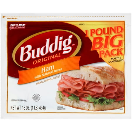 Buddig��� Original Ham 16 oz. ZIP-PAK��