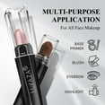 thumbnail image 6 of 10PCS Eyeshadow Stick,Shimmer And Matte Brown Metallic Cream Eyeshadow Pencil Crayon with Smudge-proof & Waterproof, Eye Brightener Stick, Ideal Gift for Women- Love's Gifts, 6 of 8