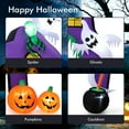 thumbnail image 6 of Costway 9 Ft Tall Halloween Inflatable Castle Archway Decor w/ Spider Ghosts &Built-in Lights, 6 of 9