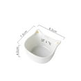 thumbnail image 2 of Ceramic Animal Dipping Bowls Mini Serving Dishes for Snacks Sauces Appetizers Food Prep Portion Control Bowls Microwave Oven Safe Kitchenware, 2 of 2