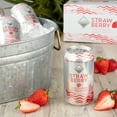thumbnail image 2 of Clear American Unsweetened Strawberry Sparkling Water, 12 Fl Oz, 12 Pack Cans, 2 of 8
