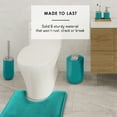 thumbnail image 5 of Clara Clark  20 Piece Complete Bathroom Accessories Kit with Shower Curtain Set Teal, 5 of 5