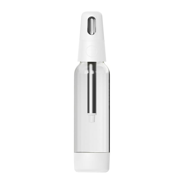 kurtrusly Effortless Soda Sparkling Water Maker With Trendy Economic Portable Soda Maker white