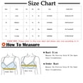 thumbnail image 3 of SMihono Women's Super Gather Bra Lifting Anti-Sagging Wireless Push Up Bras Love Seamless Bra Beauty Back Comfort Smoothing Bras Yellow 6, 3 of 9