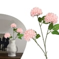 thumbnail image 2 of Artificial Chrysanthemum Hydrangea Flower Stems - Realistic Simulation Blooms for Wedding Home Decoration And Seasonal Table Centerpieces Ciozy, 2 of 7