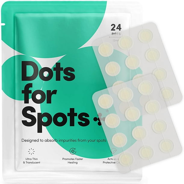 Hidrocoloide Pimple Patches Dots for Spots, paquete de 24