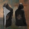 thumbnail image 6 of Gyexs Kids Boys Jesus Hoodies Norse Mythology Printed Jackets Outdoor Winter Jacket Coat Black 5-6 Years, 6 of 6