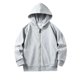thumbnail image 1 of Gibobby Sudaderas para niños pequeños, playera de algodónBebé Niños Manga Larga Color Sólido Cremallera Sudaderas Sudaderas Top Niños Unisex Abrigo Blusa(Gris, 2-3 Años), 1 of 4