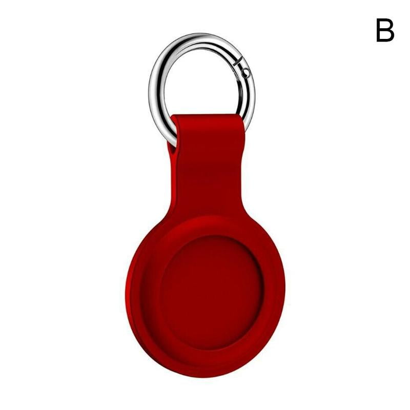 AirTags Case Cover for Apple Air Tag Tracker Car Silicone Key Rings Protective W8C5