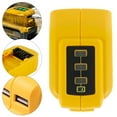 thumbnail image 3 of AMERTEER USB Rechargeable Battery Adapter Charging Converter ABS+ Fireproof Material Power Converter Portable Power Charger, 3 of 9