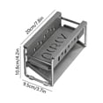thumbnail image 3 of Fwttom Sink Rack Stainless Steel Kitchen Rack Hanging Basket Supplies Artifact Countertop Cloth Storage Rack Filtration Water Rack, 3 of 6