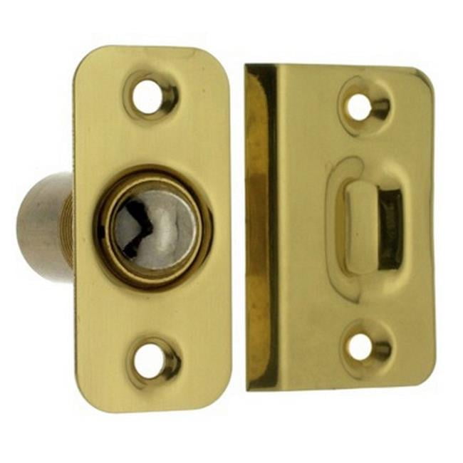 Solid Brass Wide Round Roller Ball Catch, Polished Brass Walmart Canada