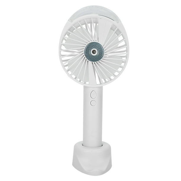 Ventilador humidificador,Ventilador humidificador de escritorio Mini ventilador de humidificación Ventilador de niebla de agua Claridad notable