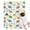 White Dinosaurs Clouds, variant on White Dinosaurs Clouds Leaves Pattern Blanket,Comfortable Soft Flannel Throw Blanket,All Season,Warm Lightweight Blankets for Sofa Bed Couch Living Room Chair,30"x40"