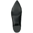 thumbnail image 6 of Journee Womens Lusinda Two Tone Block Heel Pointed Toe Booties, 6 of 9