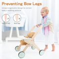 thumbnail image 5 of Canuan - carrola de madera para bebé, caminante para bebé, caminante de aprendizaje para niños y niñas, juguetes de madera para bebés que aprenden a caminar, 5 of 5