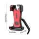 thumbnail image 2 of Soporte para teléfono de bicicleta con espejo retrovisor, giratorio de 360°, amortiguador, teléfonos de 4-6,5", clip de manillar para bicicletas, motocicletas, scooters, 18-46 mm de diámetro, negro,, 2 of 5