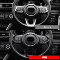 thumbnail image 5 of 3 Unidades/Juego de Pegatinas Decorativas para Volante de Coche, Color Negro Brillante, para Raize 200 Series 210A 2021 VELOZ 2022, 5 of 5
