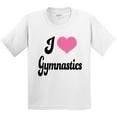 thumbnail image 3 of Inktastic I Love Gymnastics Youth T-Shirt, 3 of 5