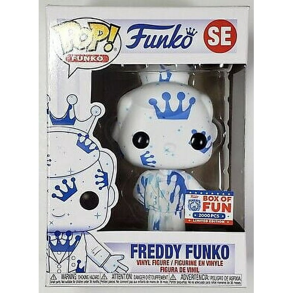 Funko POP! Fundays Art Series Freddy Funko SE [White, Blue] LE 2000 Excusive