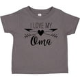 thumbnail image 3 of Inktastic I Love my Oma heart and arrows Boys or Girls Toddler T-Shirt, 3 of 5