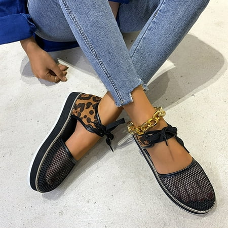 

Cuhas Wide Sandals for Women SlippersSummer Ladies Platform Sandals Imitation Leather Retro Round toe Casual Sandals
