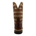thumbnail image 5 of TWISTED X Male 12" Western Work Boots, Color: Rustic Brown & Lion Tan, Size: 13, Width: D, 5 of 7