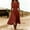 Orange, variant on Zedker Womens Summer Sleeveless Cocktail Midi Dress 2026 Elegant Classy Crewneck A Line Flowy Party Tank Formal Dresses Army Green L