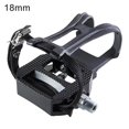 thumbnail image 1 of Spin Exercise Bike Pedals Pedal for Clipless Toe Cage and Strap Shoes Indoor Cycling Heavy Duty 9/16 Inch Thread Fitness Bicycle, 1 of 5