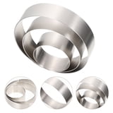 Meijiashe 3pcs Stainless Steel Funnel Cake Ring Mould for Baking ...
