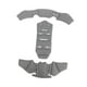 thumbnail image 2 of Kit de relleno de casco, almohadillas de casco, almohadillas de espuma universales de reemplazo de cojines de secado rápido para bicicletas deportivas Gris, 2 of 8