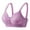Purple, variant on IROINNID Full Coverage Bras For Women Solid Wire Free No Show Underwear One Piece Leisure Underwear