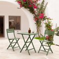 thumbnail image 4 of Compamia Helen Square Folding Bistro Table 24 inch Olive Green, 4 of 7