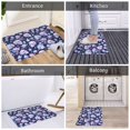 thumbnail image 5 of Sikiie Skull crystal flower Print Flannel Anti-slip Floor Mat 16x24in, Thickened Dustproof Entrance Door Mat Floor Mat for Kitchen, Bathroom, Laundry Room, 5 of 7
