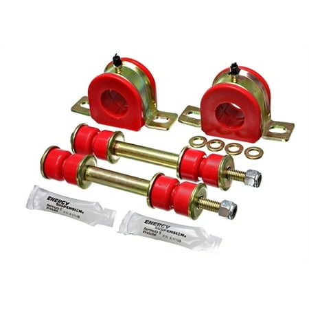 UPC 703639287353 product image for Energy Suspension Sway Bar Bushing Set; Red; Front; Bar Dia. 1.25 in.; Greasable | upcitemdb.com