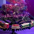thumbnail image 4 of BESTSKY Electric Train Set Kid Toy Xmas Steam Train Kit Tree Surround Track Battery Operated, 4 of 7