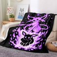 thumbnail image 1 of 3D Pokémon Blanket Plush Flannel Sofa Bed Anime Cover Blanket, 1 of 2