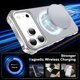 thumbnail image 2 of For iPhone 17 Pro Max Case Compatible with MagSafe Small Wavy Edge PC + TPU Phone Cover - Rose, 2 of 5