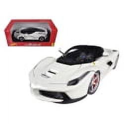Maisto LaFerrari ホワイト Maisto 1:18 Scale Special Edition Diecast Model Car