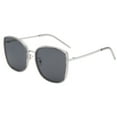 thumbnail image 1 of Gafas de sol de montura grande, personalidad de la moda, gafas de sol de moda, hechas de PC y metal., 1 of 5